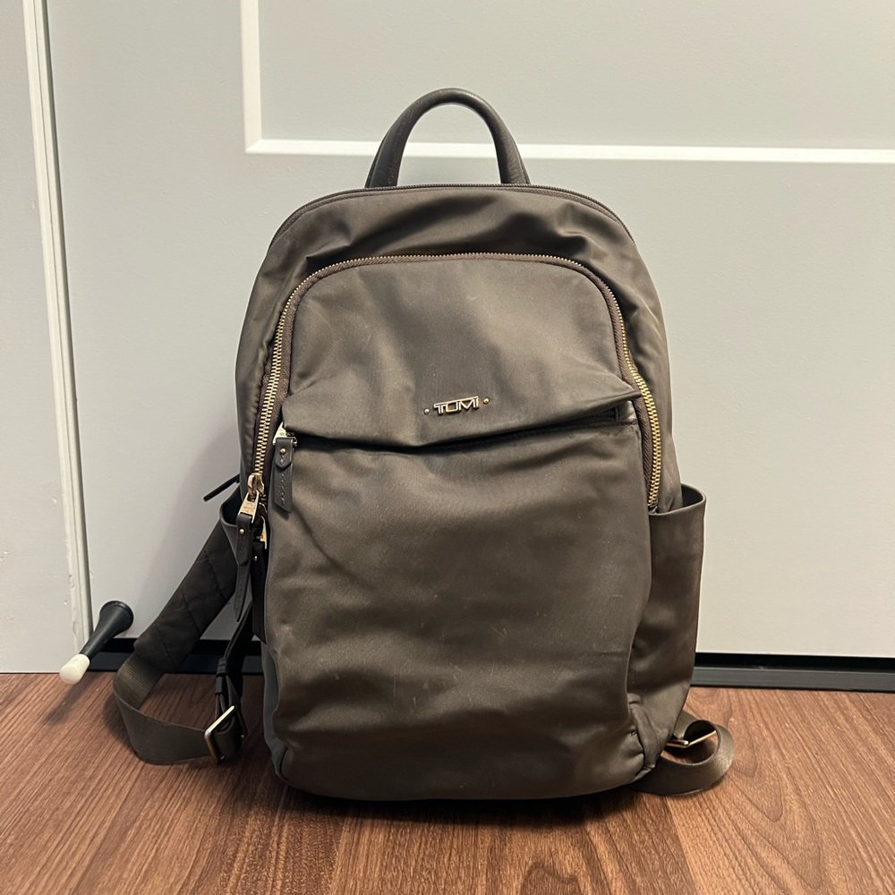 Tumi Nylon Travel Backpack - brown/taupe